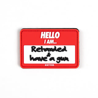 Hello My Name Is PVC Patch